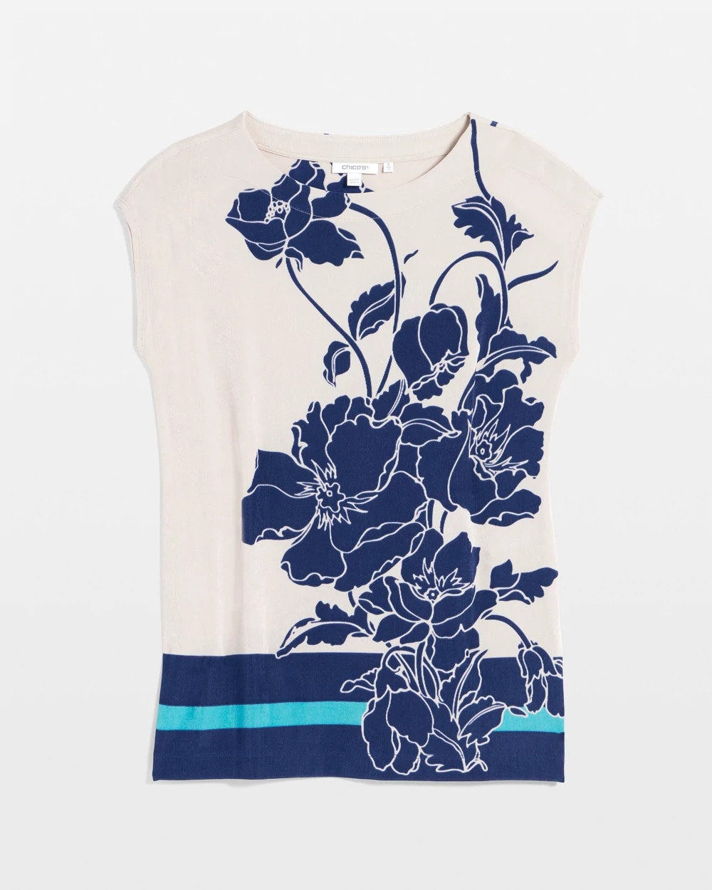 Travelers™ Wildflower Cap-Sleeved Tunic