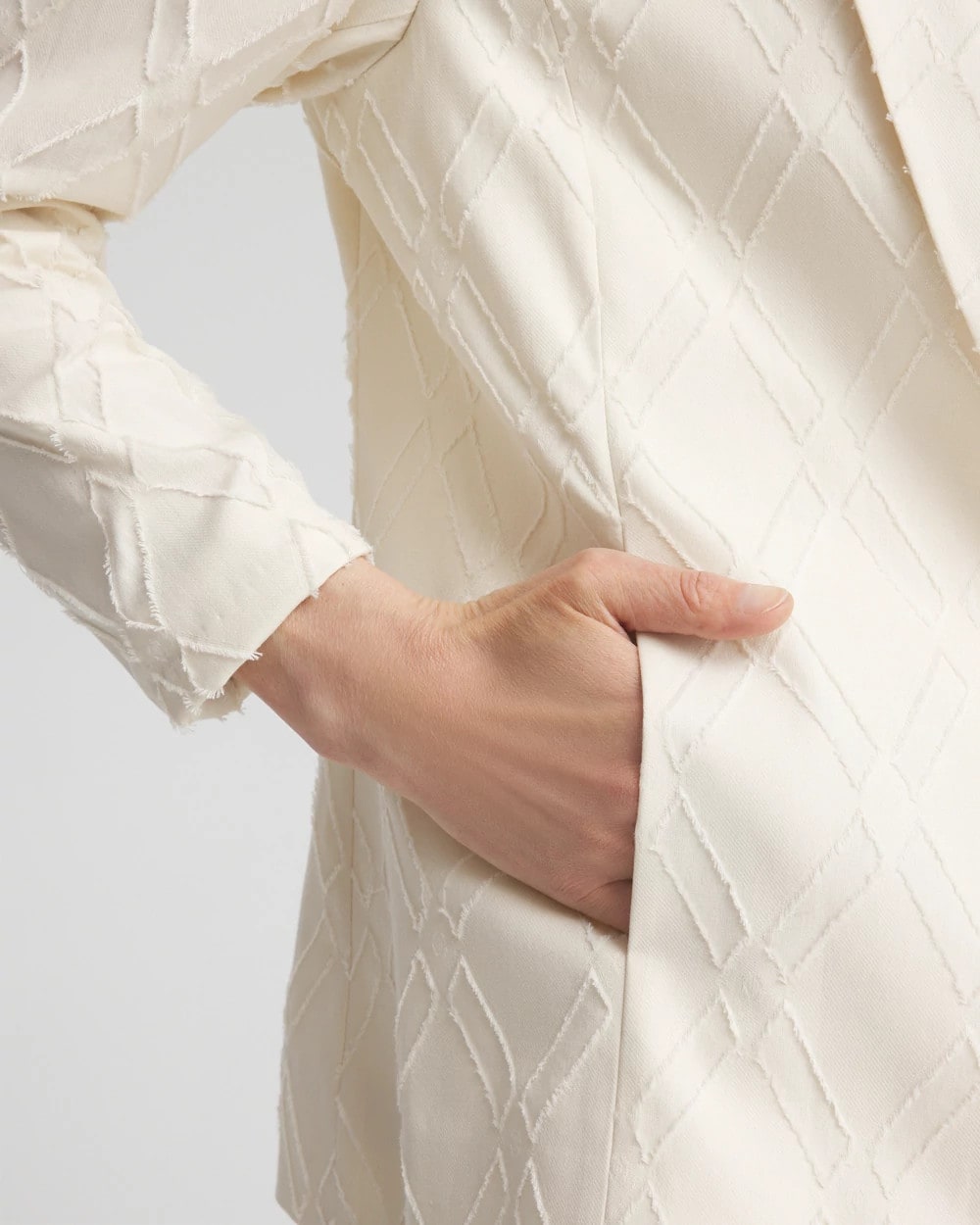 Textured Blazer