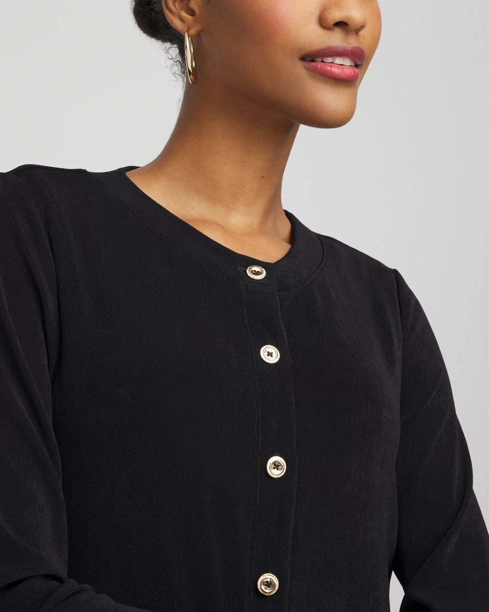 Travelers™ Collection Scoopneck Shirt Jacket