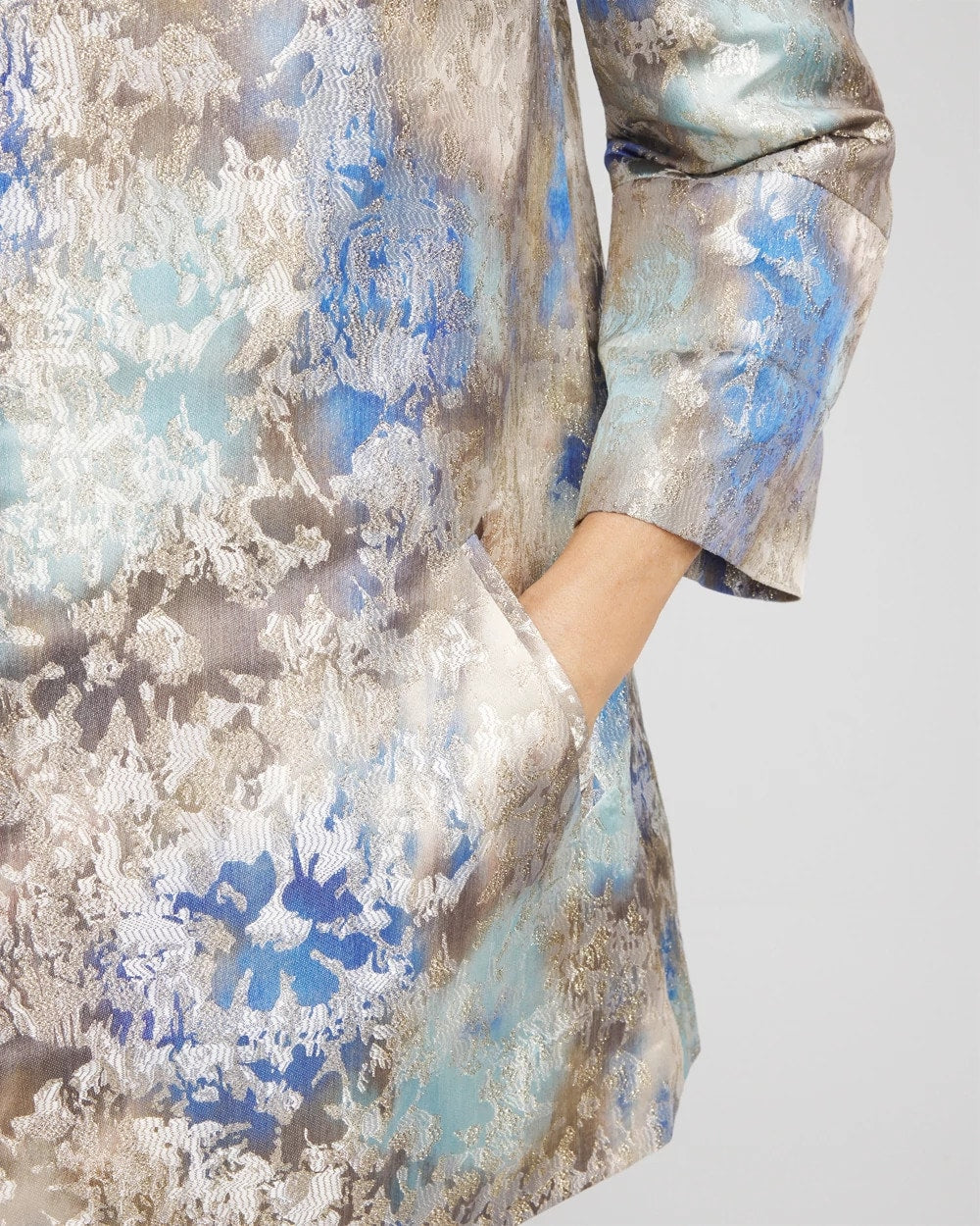 Travelers™ Collection Watercolor Jacquard Jacket
