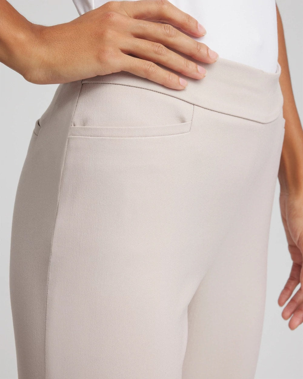 Brigitte™ Slim Pull-On Ankle Pants
