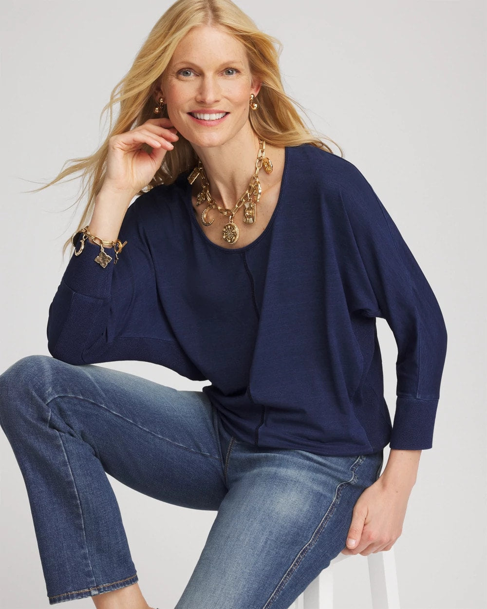 Dolman Denim Tee