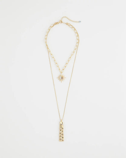 Convertible Zodiac Pendant Necklace