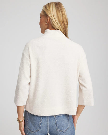 Jacquard Cozy Turtleneck