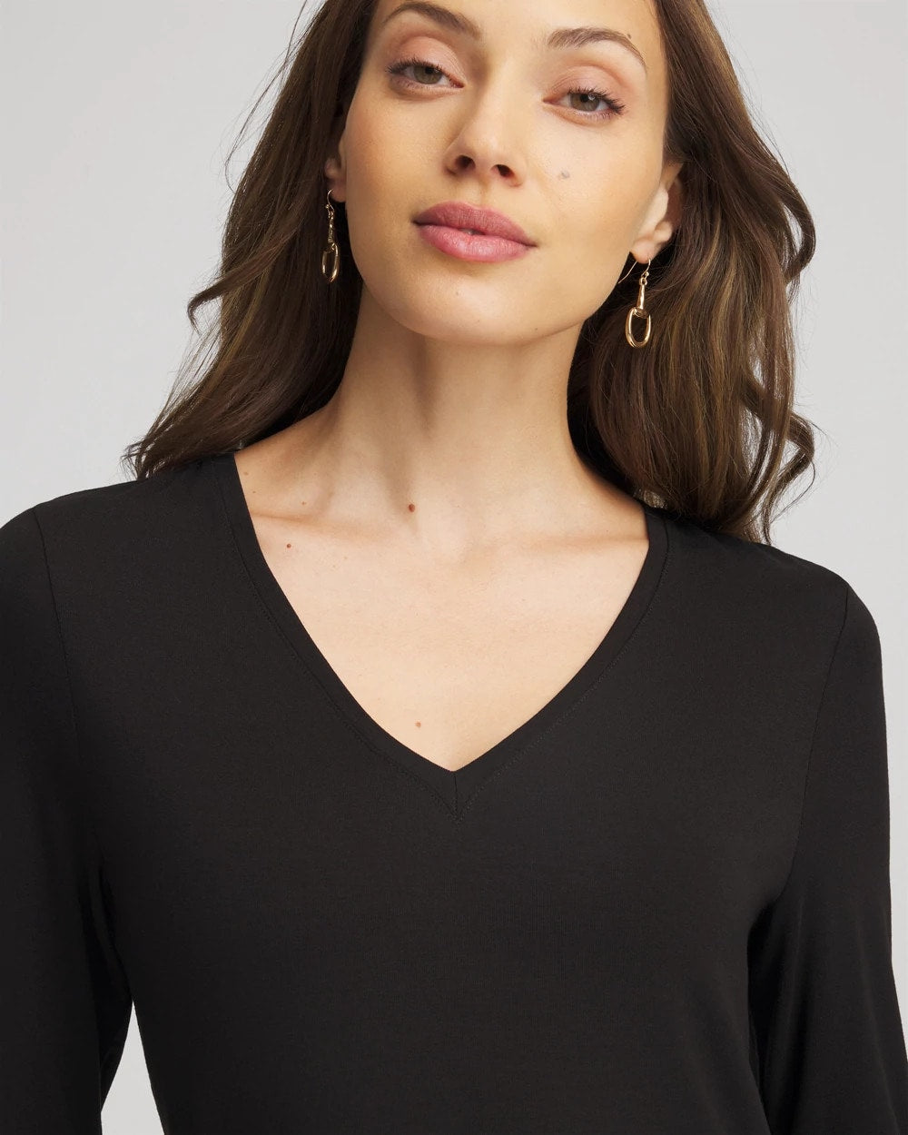 Touch of Cool™ V-Neck Layering Tee