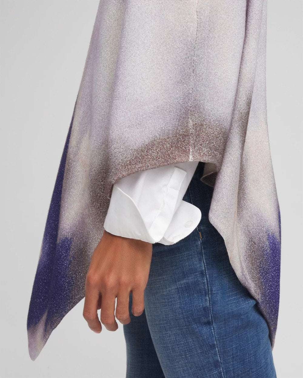 Convertible Knit Poncho