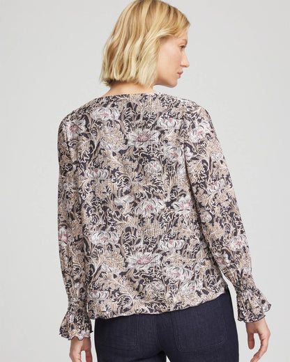 Bloom Crinkle Bodre Top