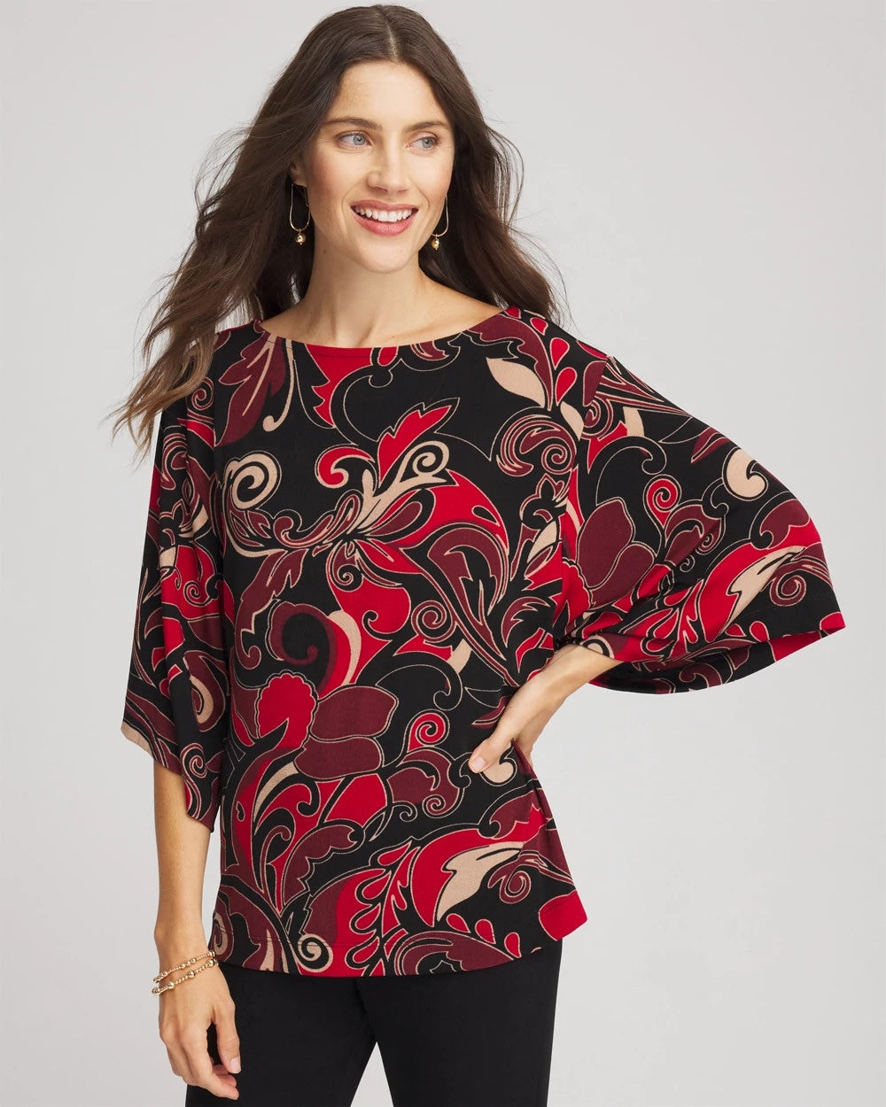 Travelers™ Kimono Sleeve Party Top