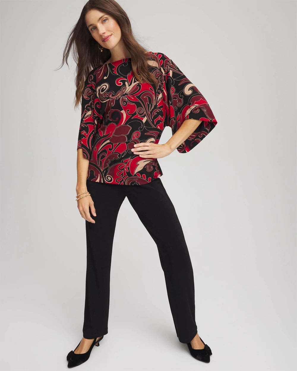 Travelers™ Kimono Sleeve Party Top