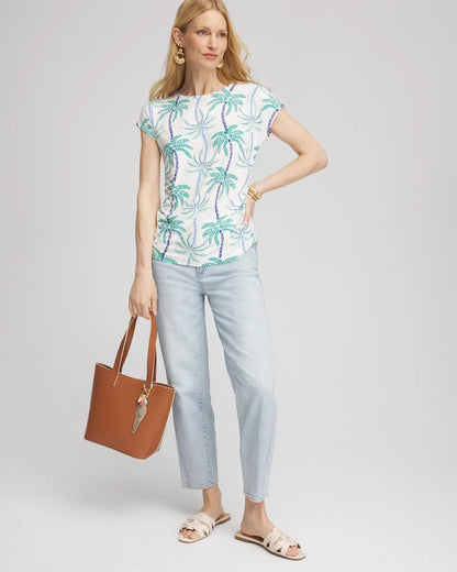 Cap Sleeve Dolman Tee