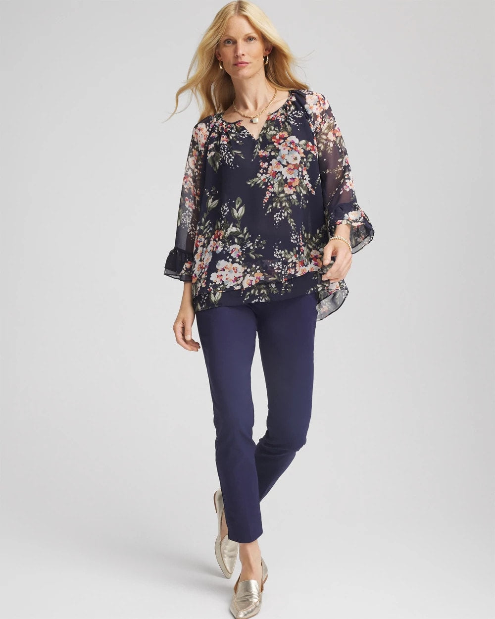Floral Georgette Blouse