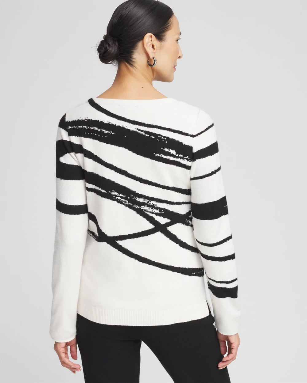Zenergy® Luxe Jaquard Pullover