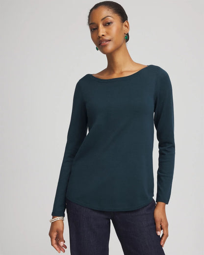 Ella Boatneck Sweater