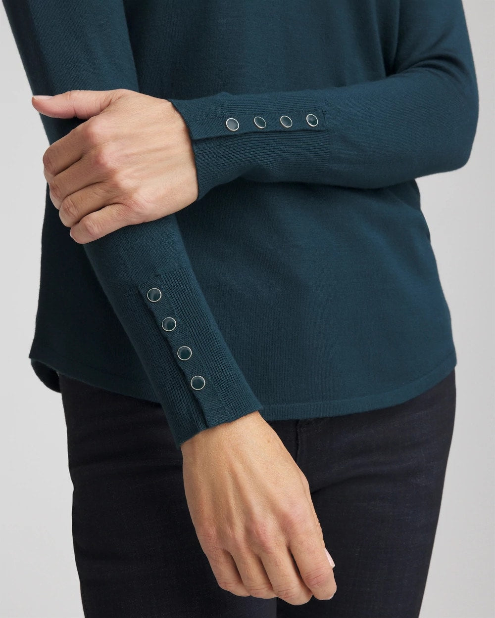 Ella V-Neck Pullover Sweater