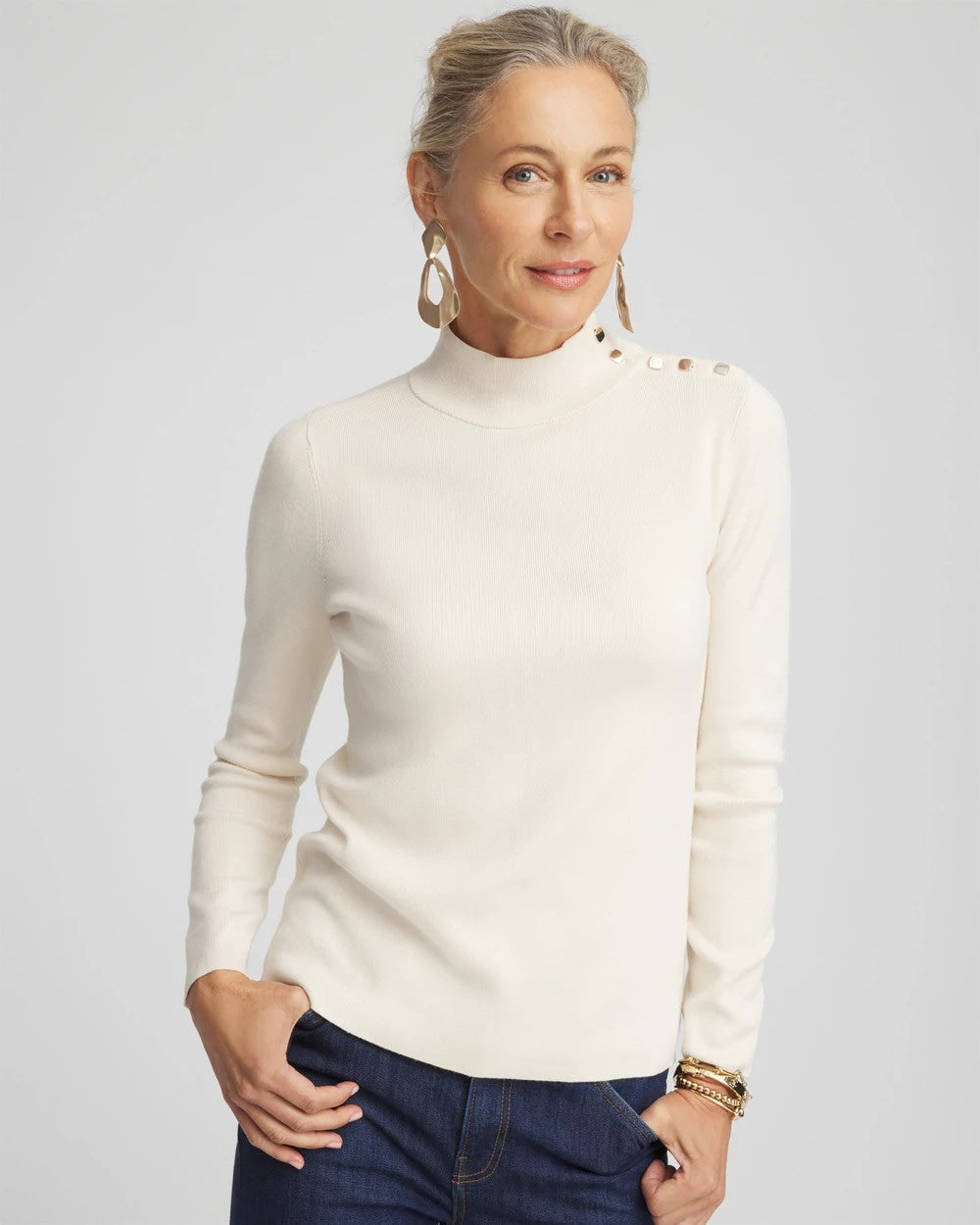 Ella Mockneck Sweater