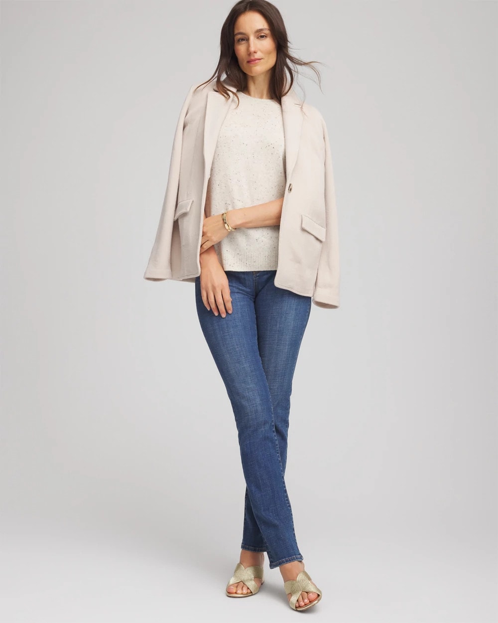 Crewneck Cashmere Pullover Sweater