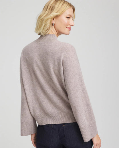 Cashmere Mockneck Sweater