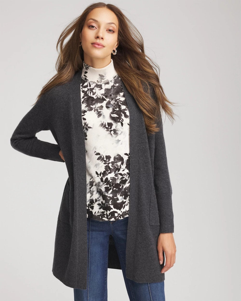 Cashmere Duster Cardigan