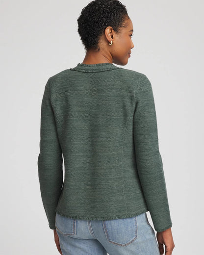 Embroidered Cotton-Blend Jacket