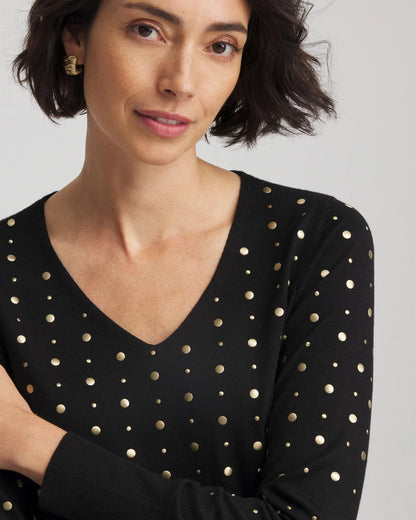 Ella Embellished Pullover Sweater
