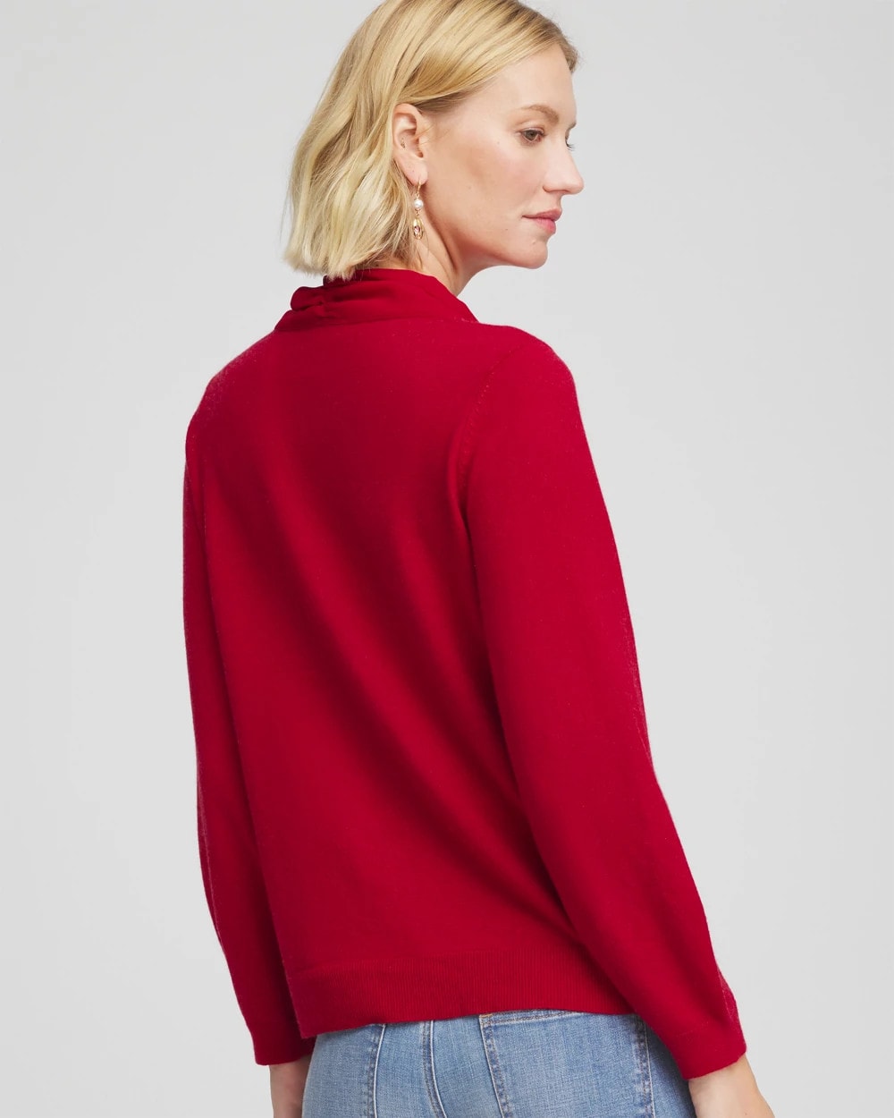 Bow-Detailed Sweater