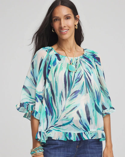 Georgette Batwing Blouse