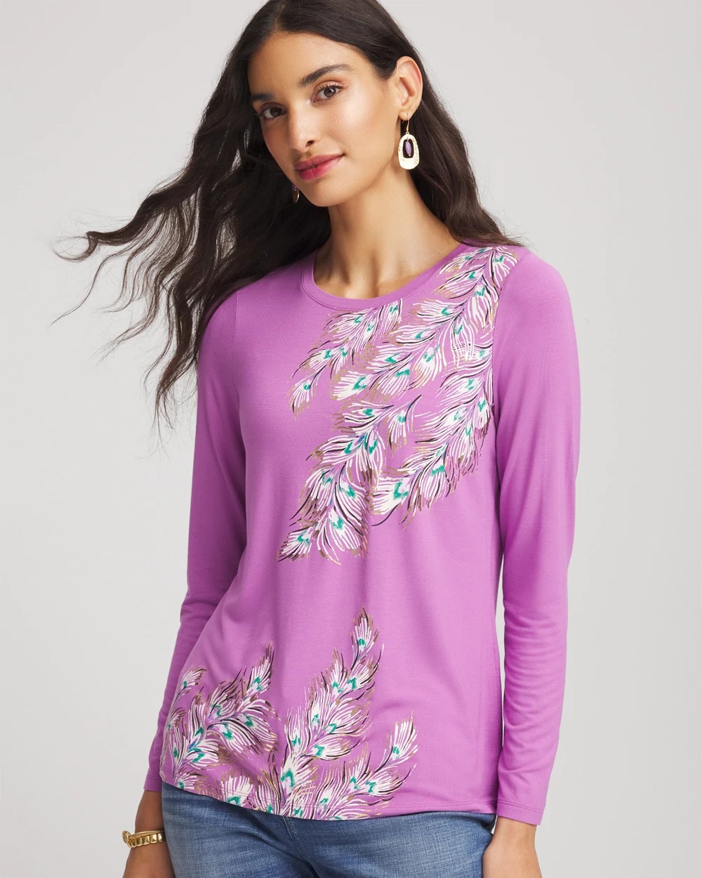 Foiled Touch of Cool™ Layering Tee