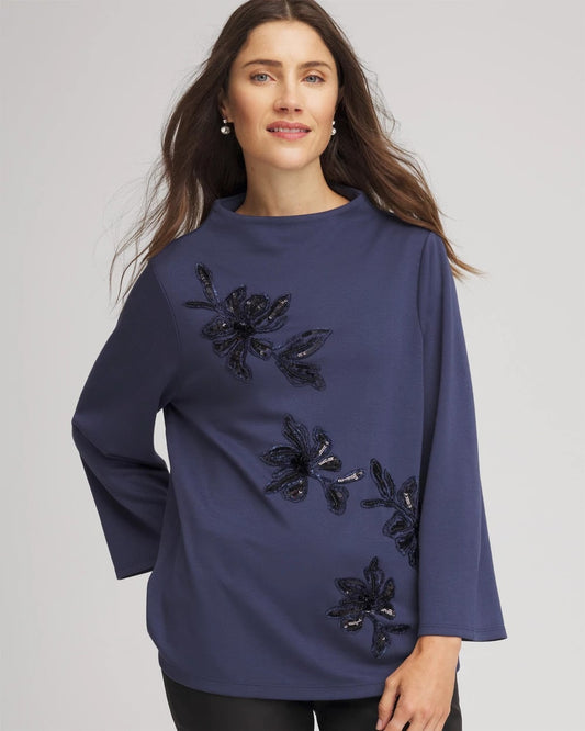 Embellished Structured Top