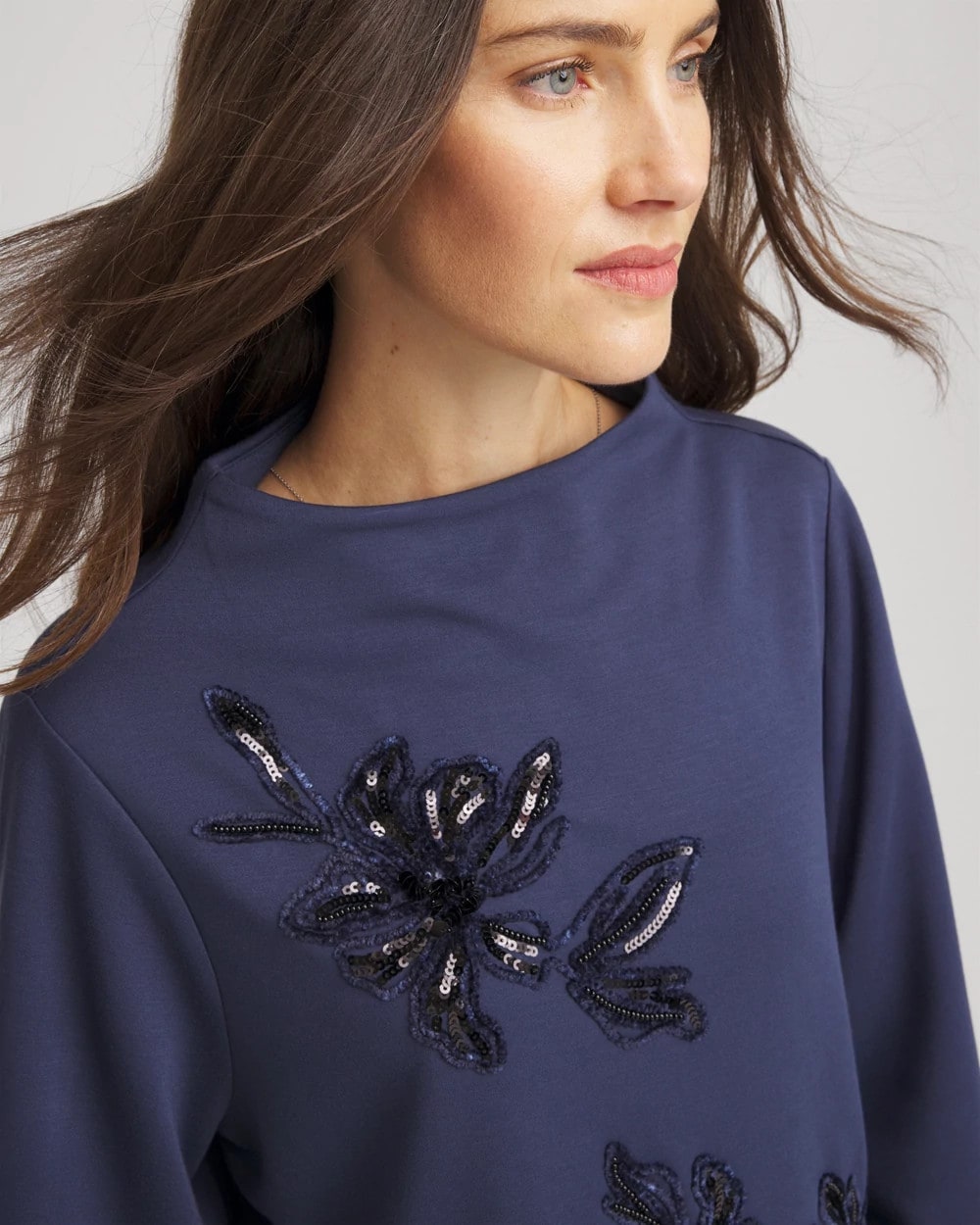Embellished Structured Top