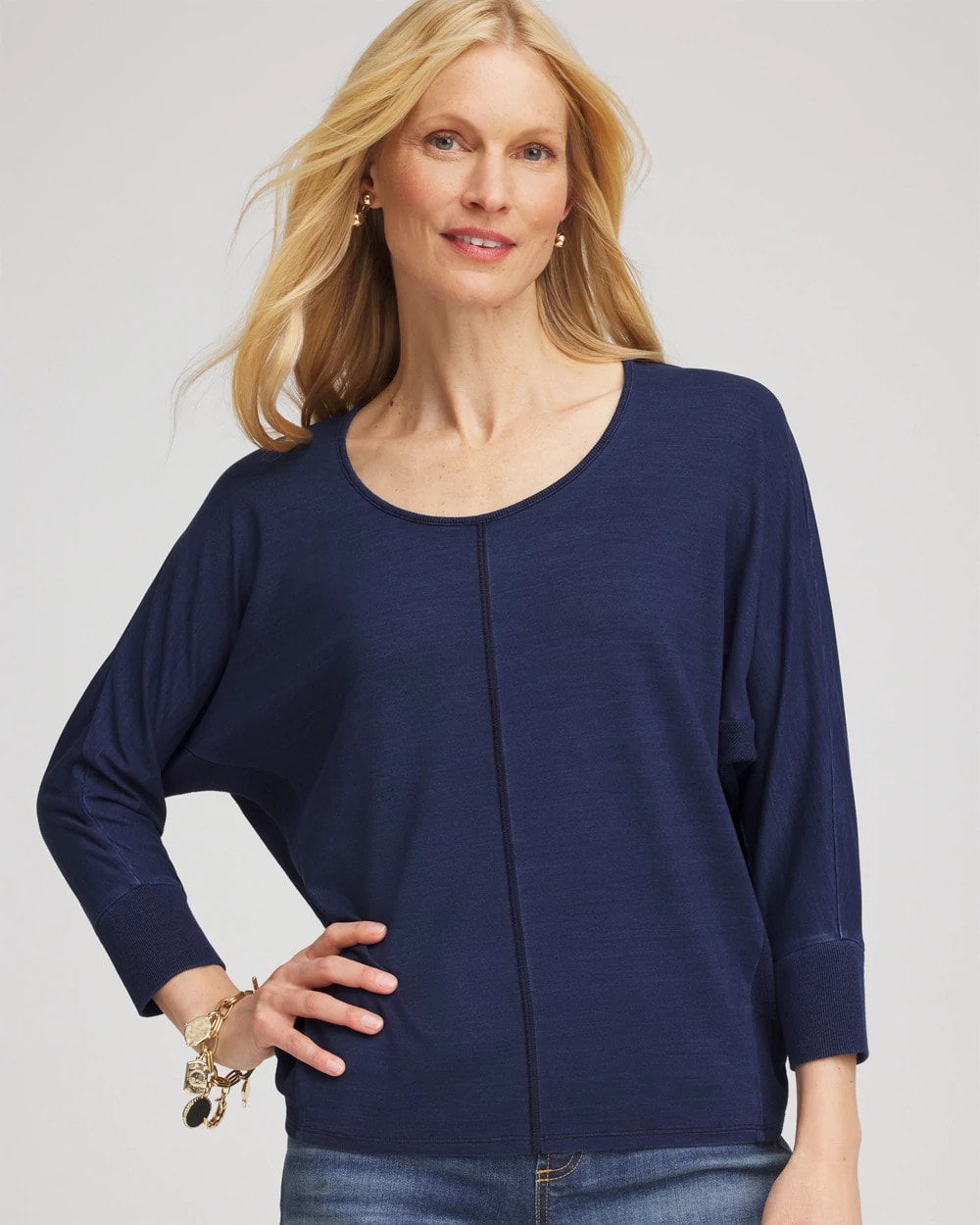 Dolman Denim Tee