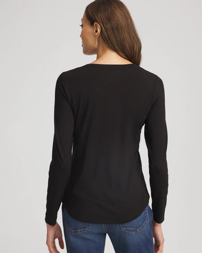 Touch of Cool™ V-Neck Layering Tee