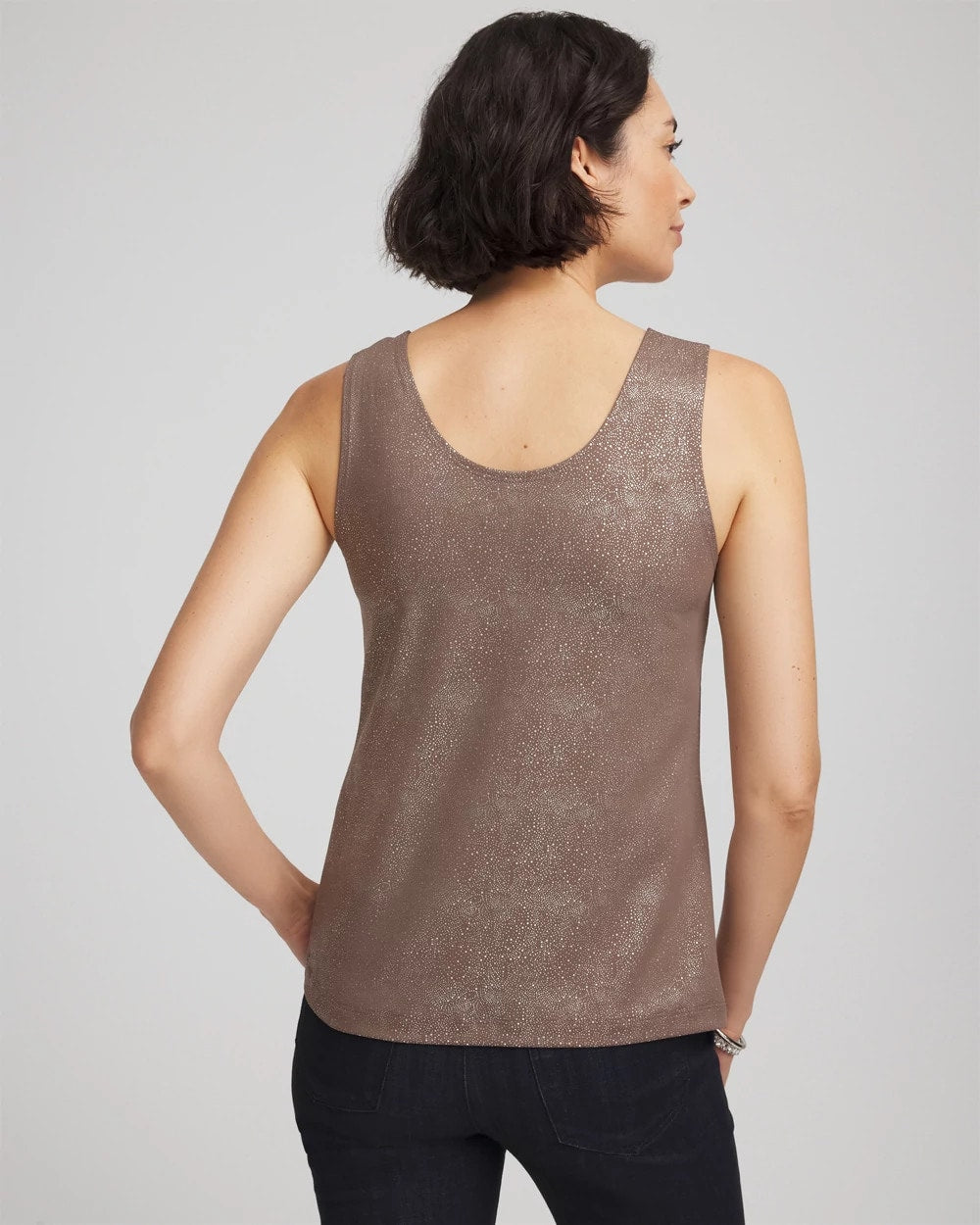 Foiled Microfiber Tank