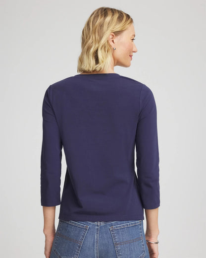 3/4 Sleeve Perfect Tee