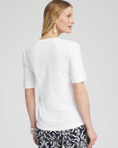 Everyday V-Neck Pima Tee