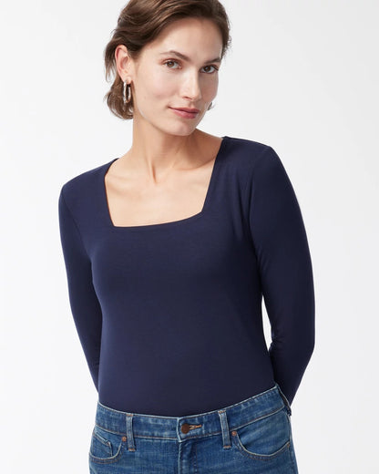 Touch of Cool™ Square Neck Tee