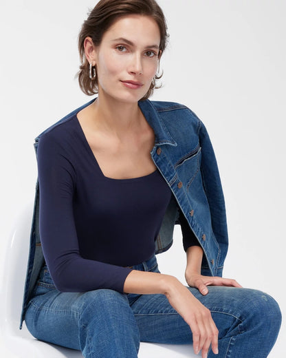 Touch of Cool™ Square Neck Tee