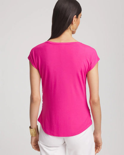 Cap Sleeve Dolman Tee