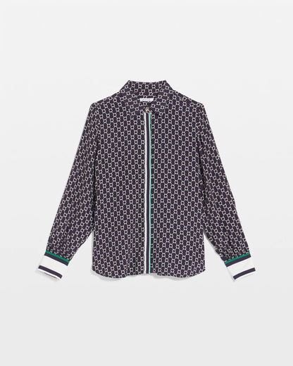 Faux Silk Twill Shirt