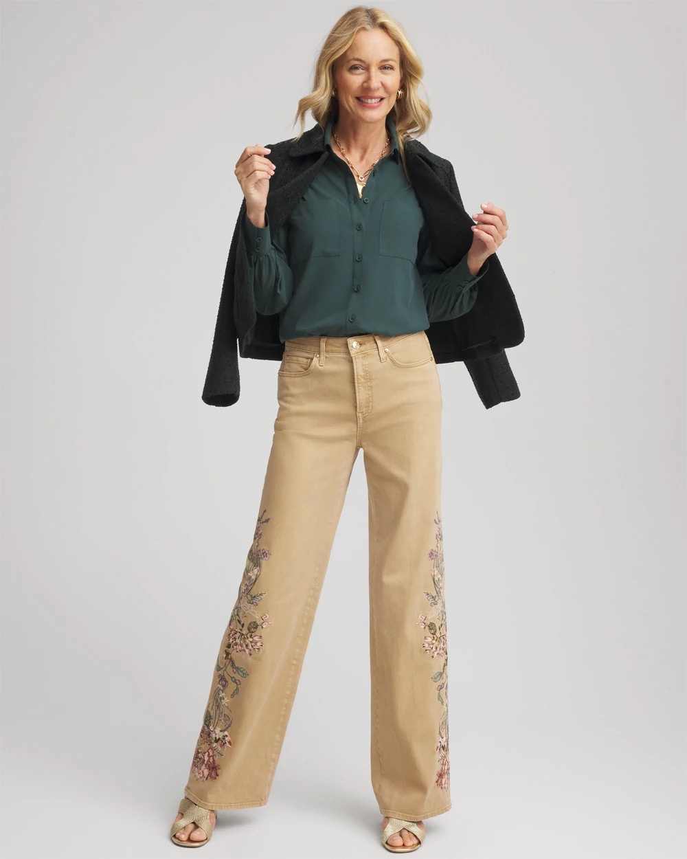 Classic-Fit Collared Shirt
