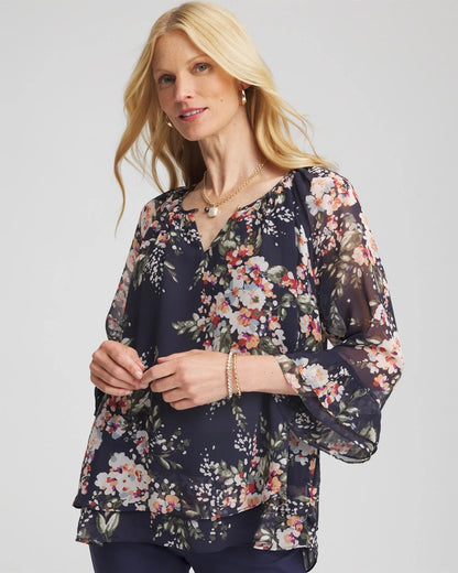 Floral Georgette Blouse