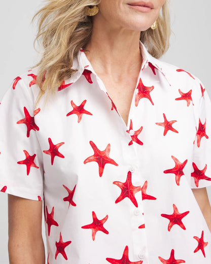 Starfish Short Sleeve Swing Shirt