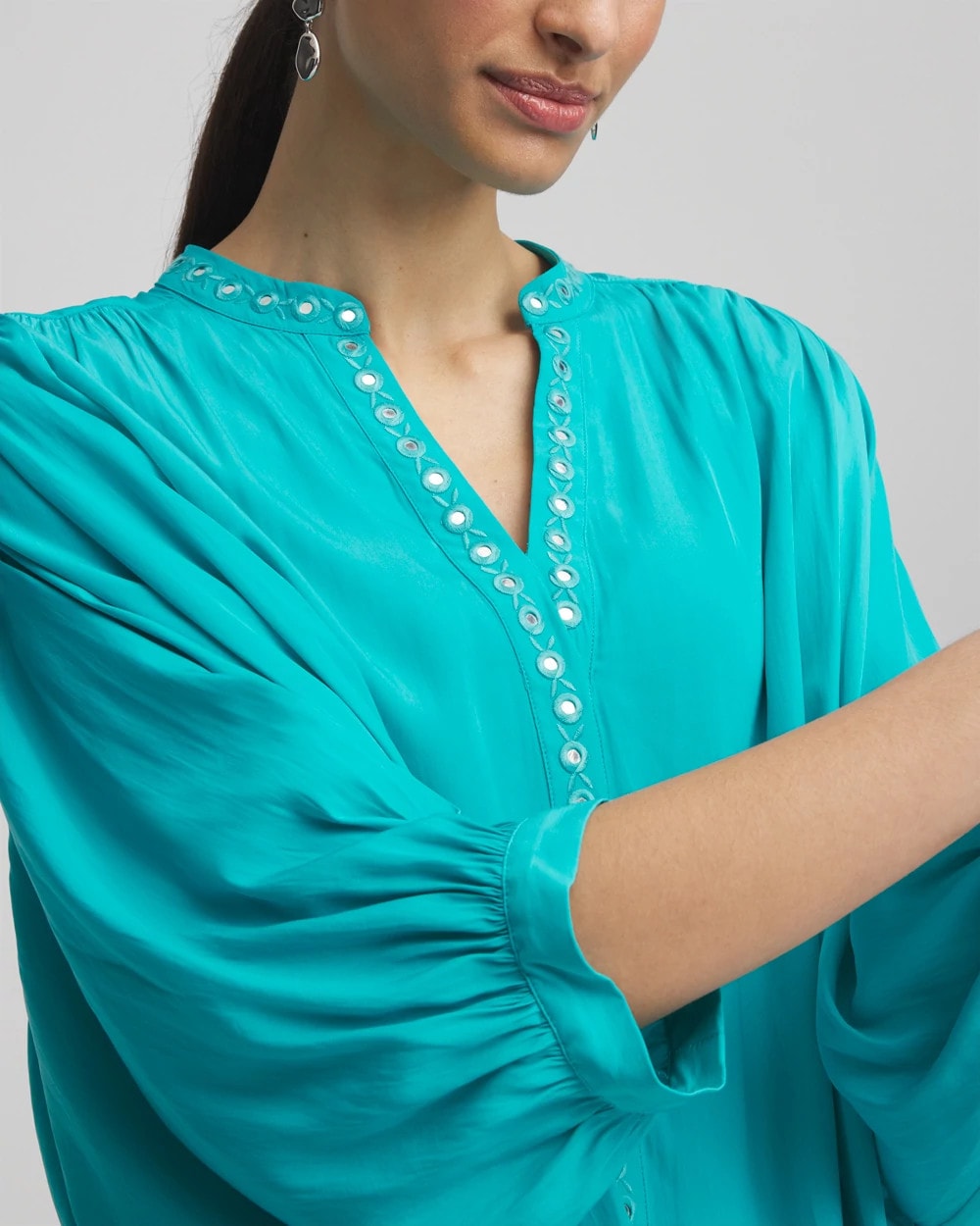 Batwing Sleeve Top