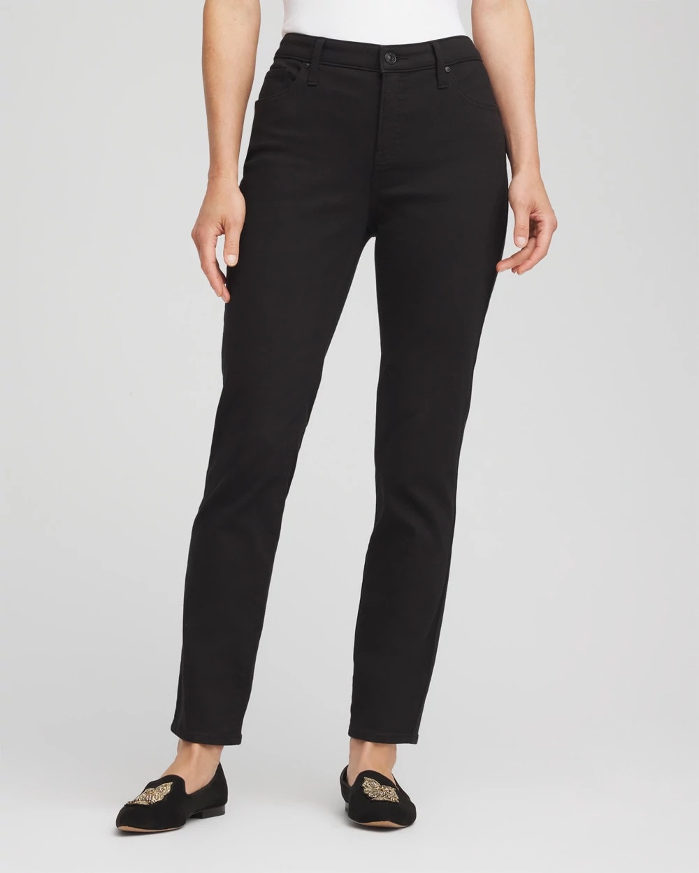 Girlfriend Slim Ankle Jeans