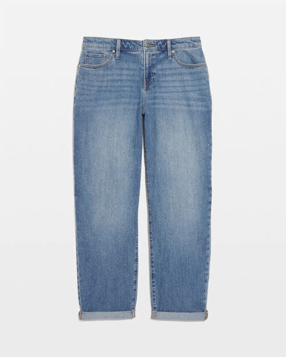 Dewdrop Boyfriend Cropped Jeans
