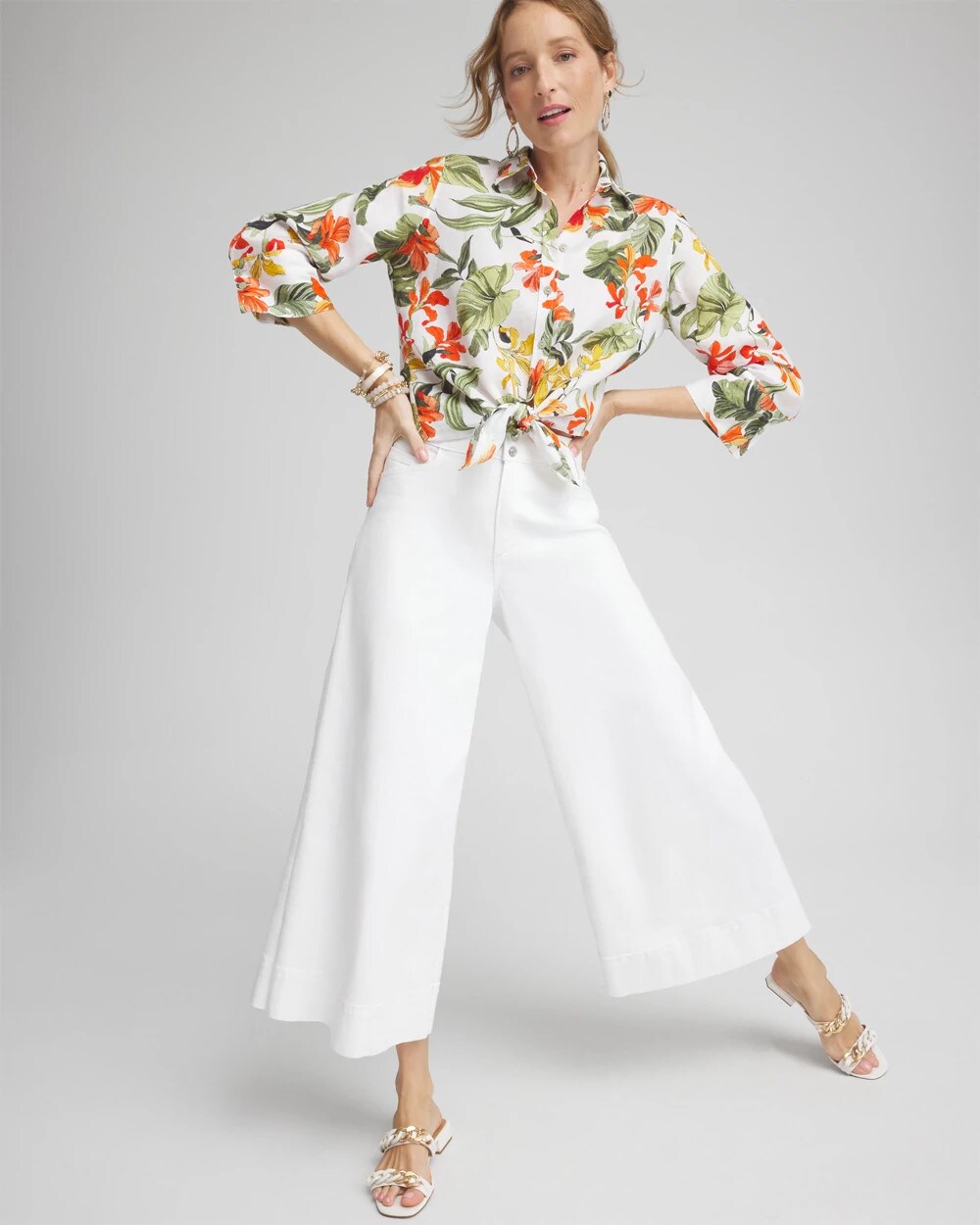 Denim Trouser Culottes