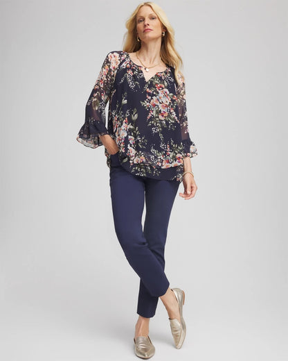 Brigitte™ Slim Pull-On Ankle Pants
