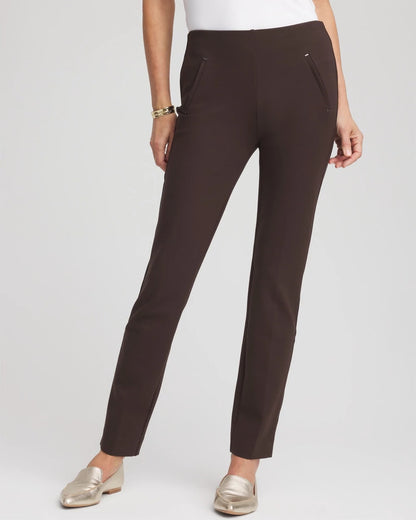 Juliet Slim Trim Detail Ankle Pants