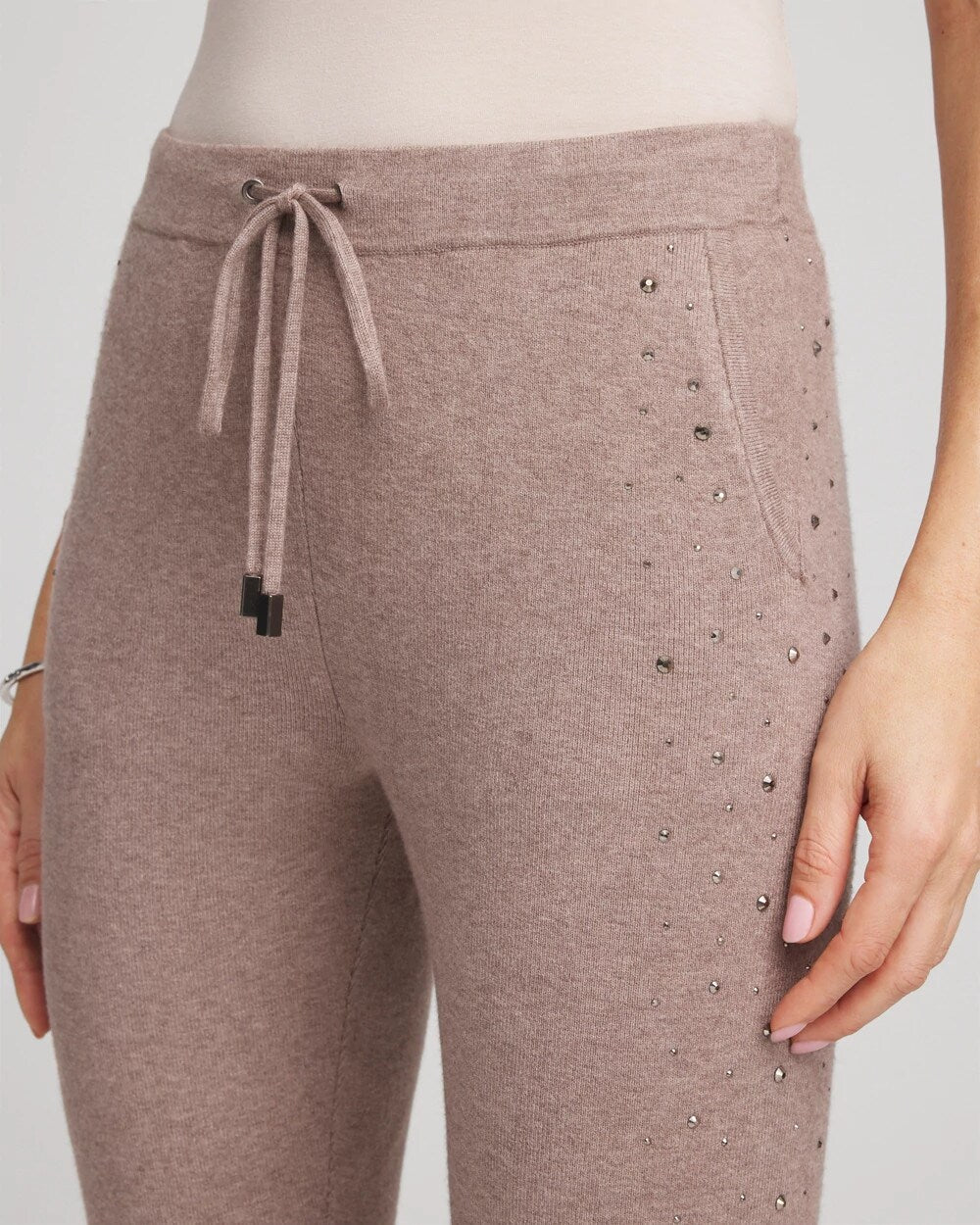 Zenergy® Luxe Rhinestone Ankle Pants