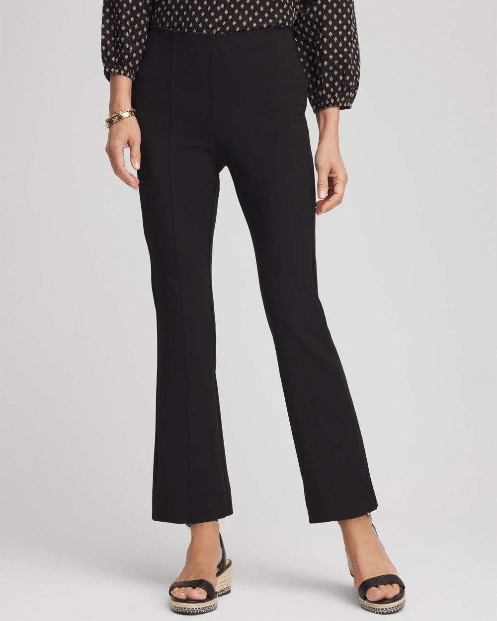 Lightweight Juliet Flared Ankle Pants