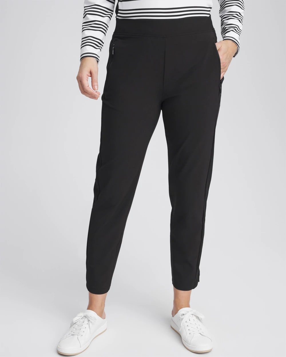 Zenergy® UPF Rib Mix Ankle Pants